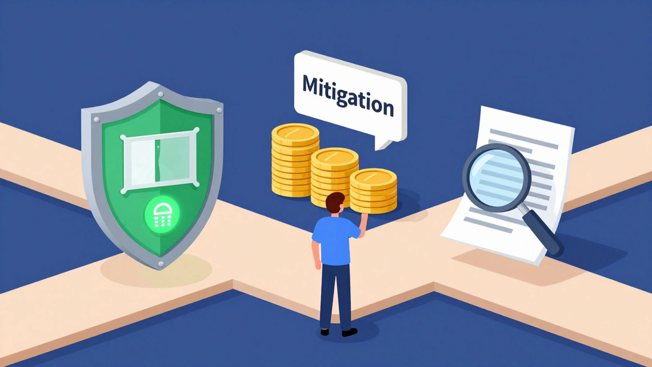 Illustration of strategies to lower home insurance premiums